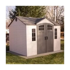Quick Build Sheds Lifetime 10x8 Plastic Outdoor Storage Shed (60333)